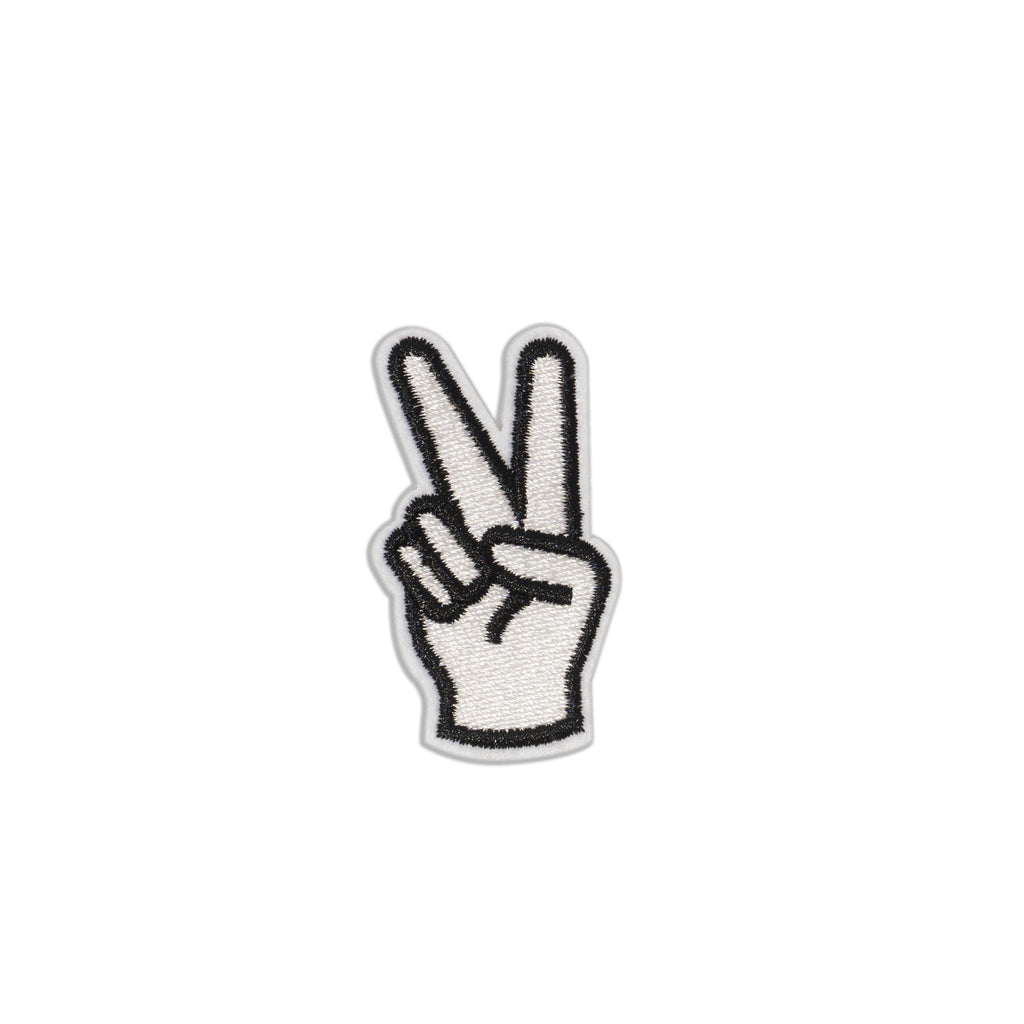 Cool Pups Iron-On Patches: Peace Sign