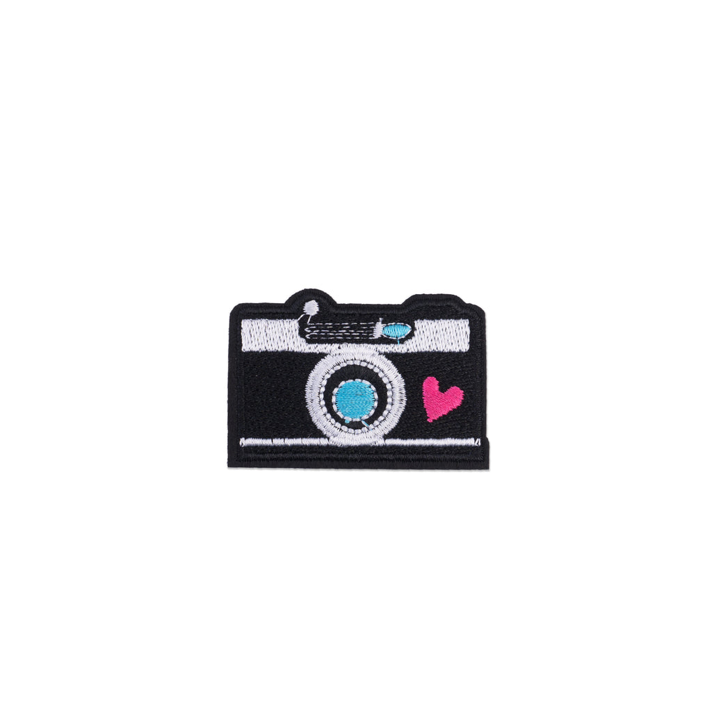 Cool Pups Iron-On Patches:  Big Hearted Camera from United Pups