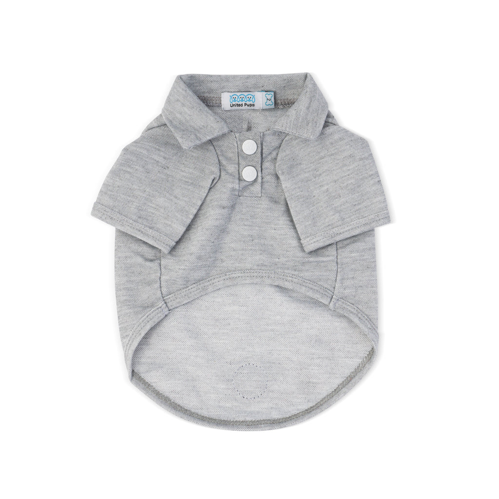 Modern Pups Gray Polo Shirt from United Pups