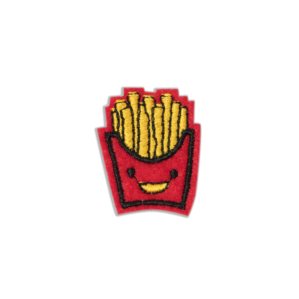 Cool Pups Iron-On Patches: Little Fry Guy