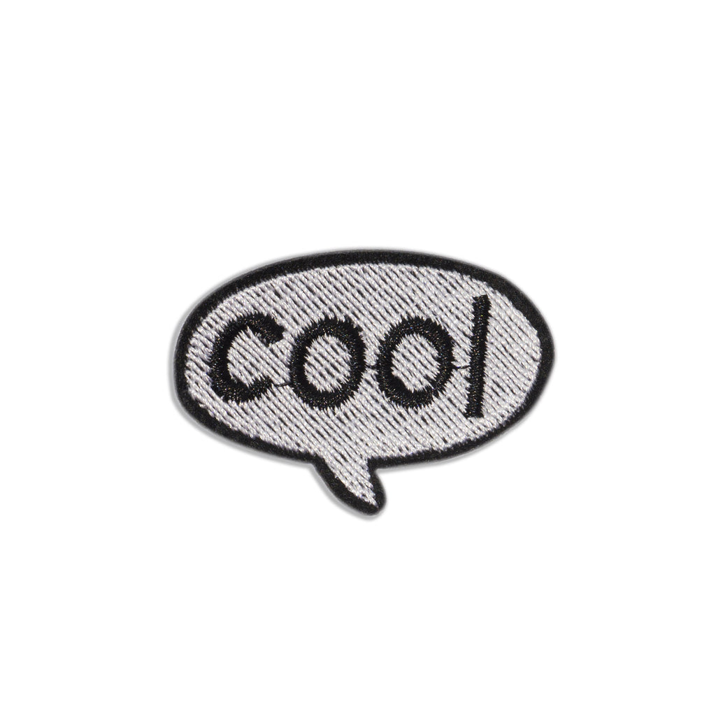 Cool Pups Iron-On Patches: Say Cool