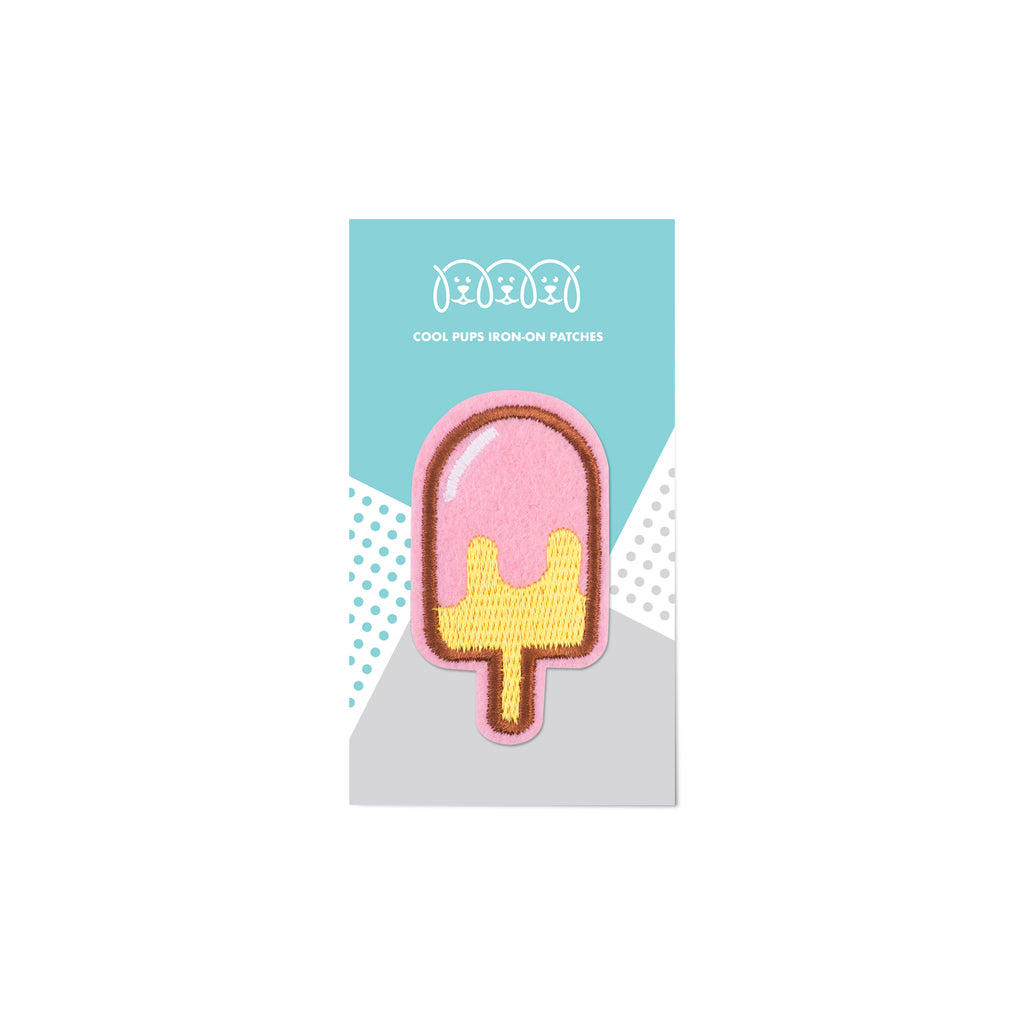 Cool Pups Iron-On Patches:  Popsicle Ice-Cream from United Pups